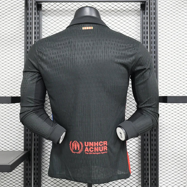 2024/2025 Barcelona Away Long Sleeve Player Version