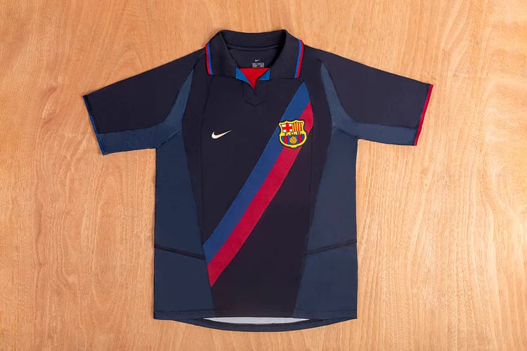 2002/03 Barcelona Second Away Retro Kit