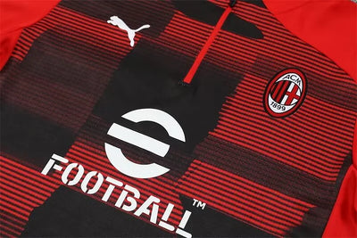 2024/25 AC Milan Red Long Sleeve Training Kit