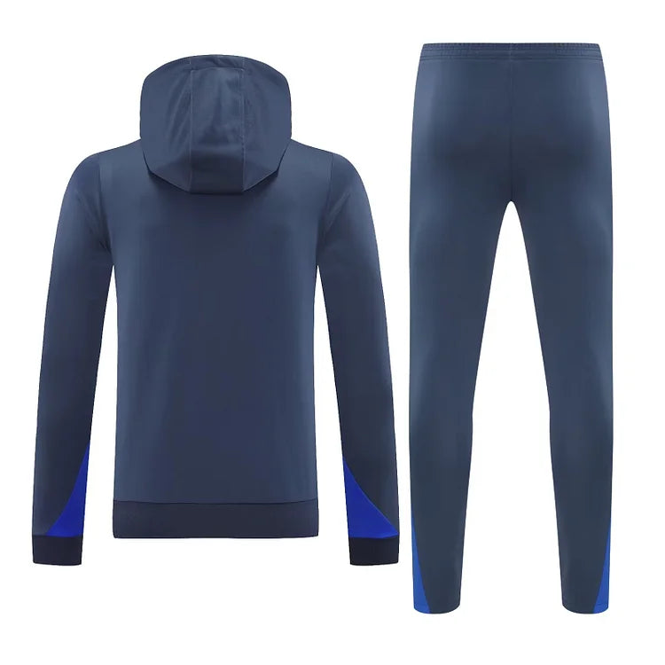 2024/25 Inter Milan Hooded Training Kit.