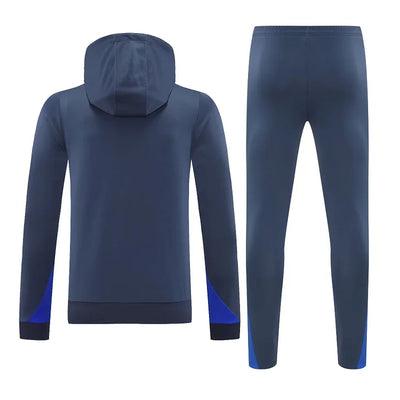 2024/25 Inter Milan Hooded Training Kit.