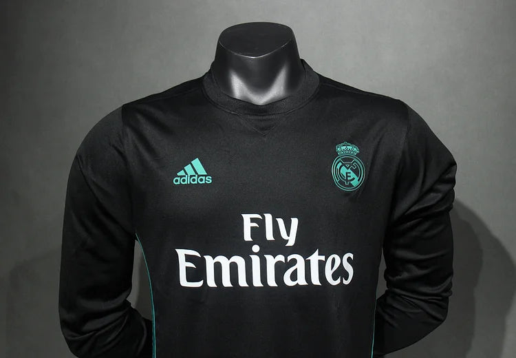 2017/18 Real Madrid Away Shirt - Long Sleeve - Player Edition
