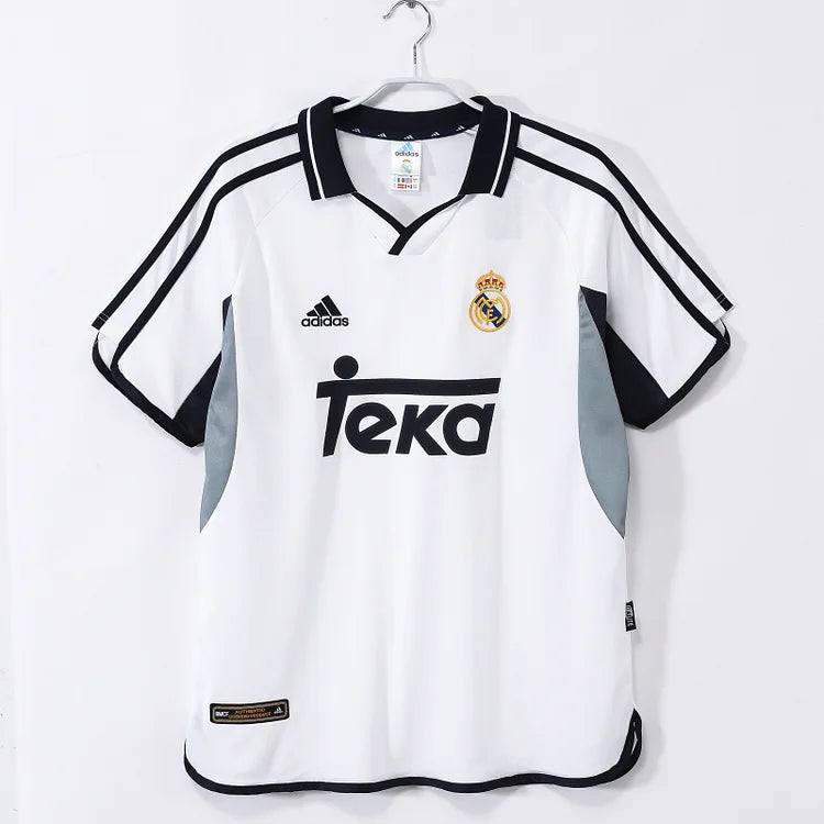 2000/01 Real Madrid home retro jersey
