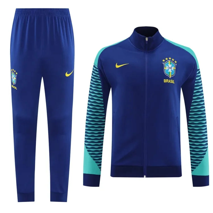 2024/25 Brazil long pull sports training suit