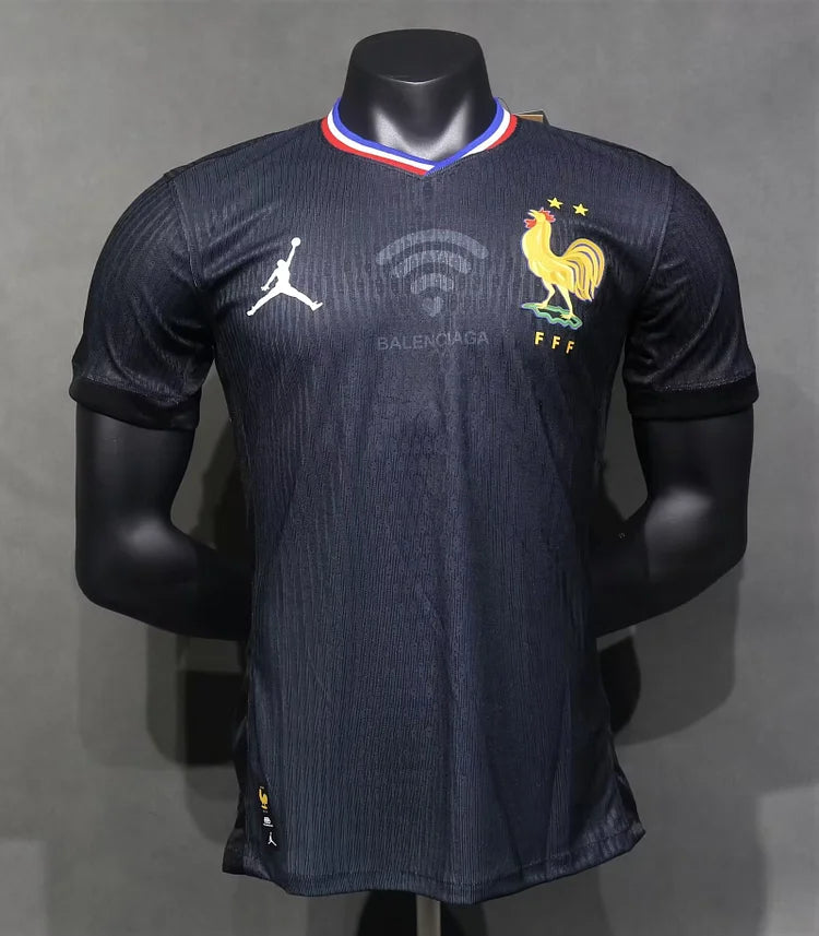 2024/25 France Player Edition Black Co-branded Jersey