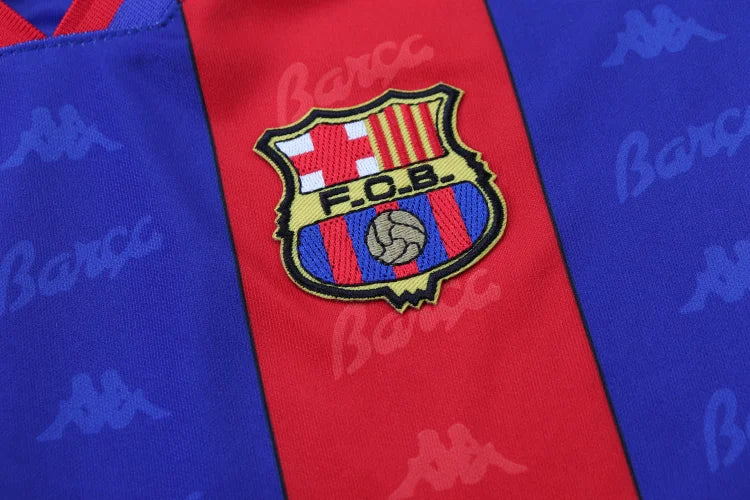 1996/97 Barcelona Home Shirt - Kids Kit