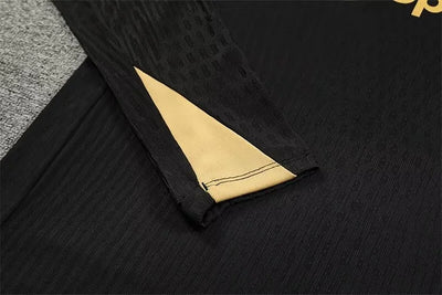 2024/25 Barcelona Black and Gold Long Sleeve Training Kit -