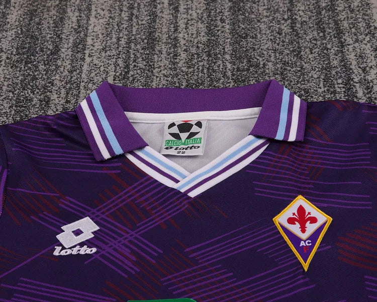 1992/93 Fiorentina Home Retro - Kids Shirt