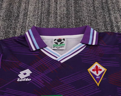 1992/93 Fiorentina Home Retro - Kids Shirt
