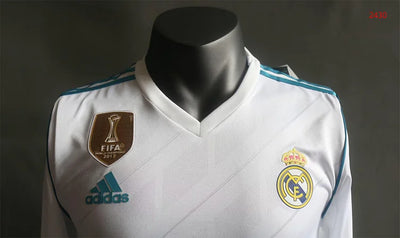 2017/18 Real Madrid Home Long Sleeve - Player Edition