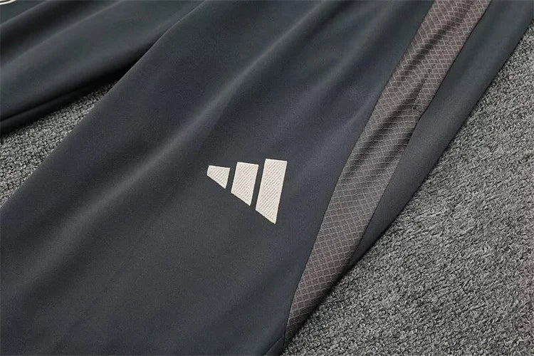 2024/25 Real Madrid Dark Grey Long Sleeve Training Kit
