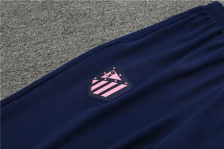 2024/25 Atletico Madrid Half-La Training Jersey Royal Blue