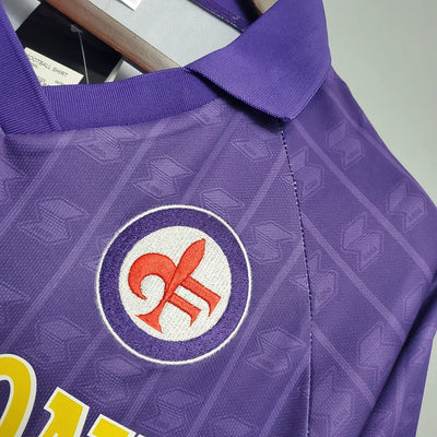 1989/1990 Fiorentina home retro jersey 1:1 Thai quality