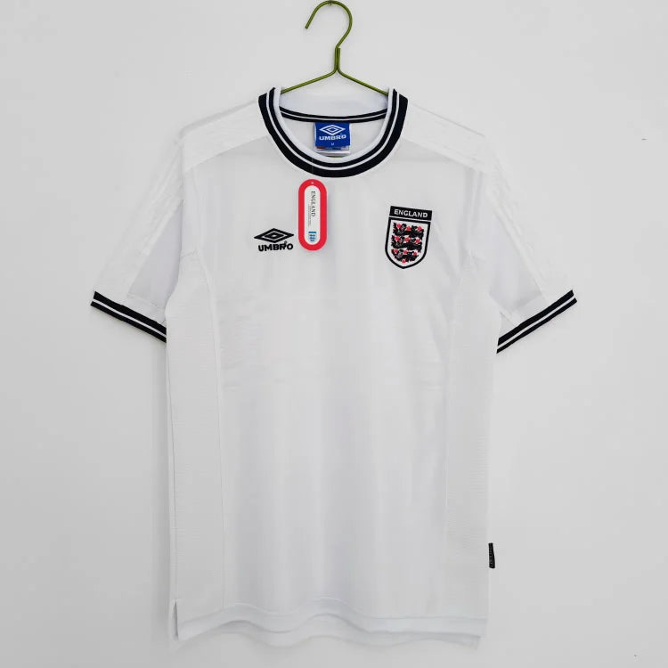 2000 England home white retro jersey