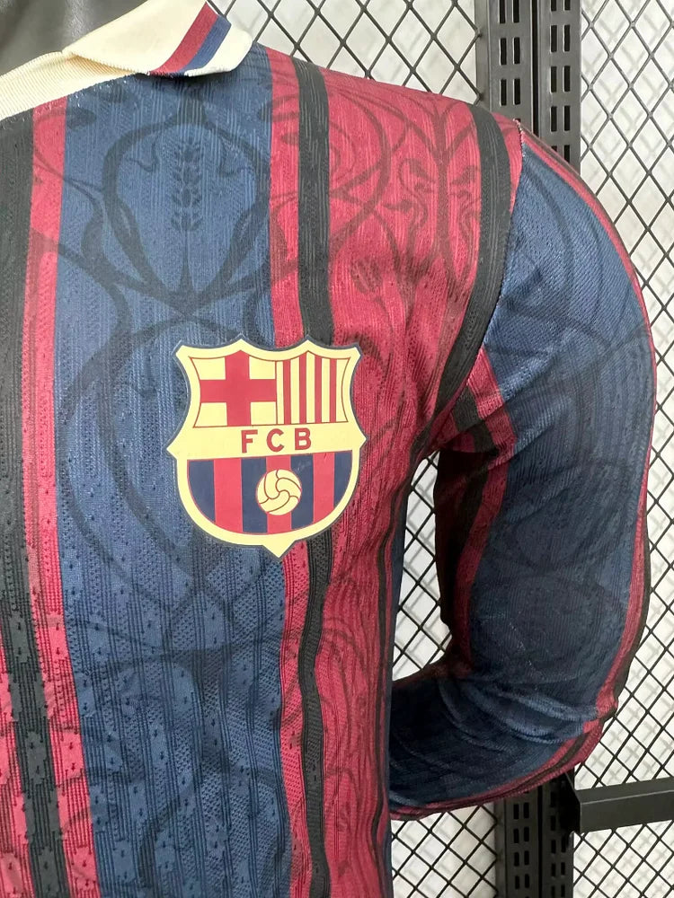 2025/2026 Barcelona 125Th Anniversary Long Sleeve Player Edition