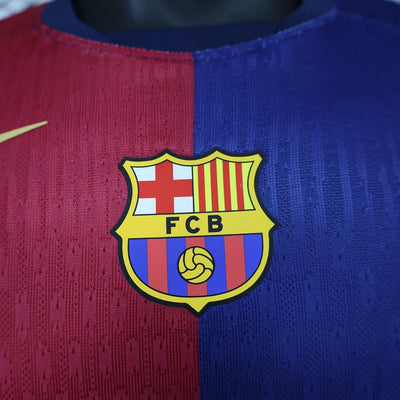 2024/2025 Barcelona Home Players Long Sleeve Joint Model