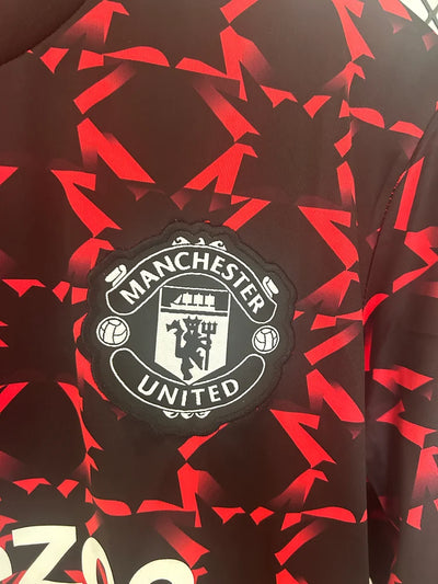 2024/25 Manchester United Red Pre-Match Training Wear
