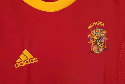 2002 Spain home retro jersey