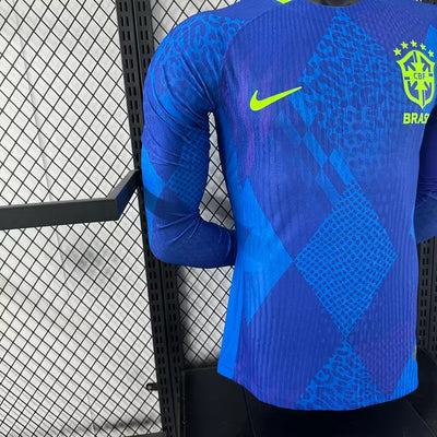 2025 Brazil Away Long Sleeve - Player Edition