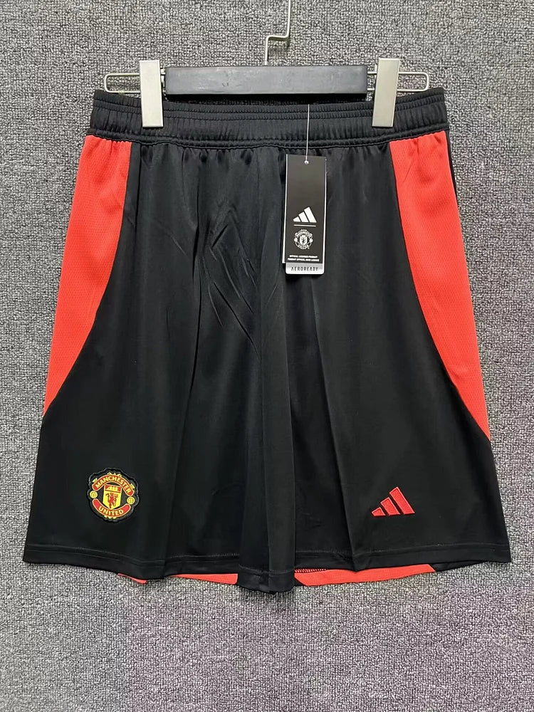 2024/25 Manchester United Home Shorts Fan Version