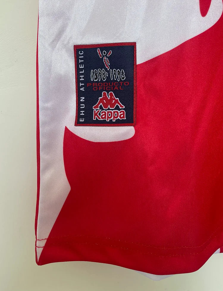 1997/98 Bilbao home retro jersey.