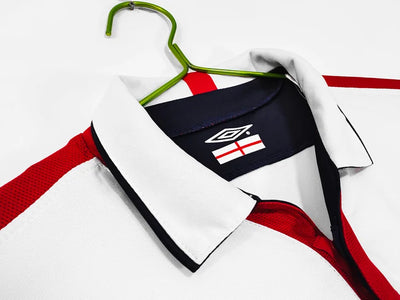 2004 England home retro jersey