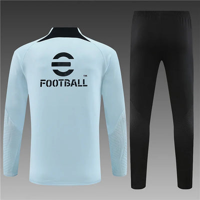 2023/24 Inter Milan half-pull training jersey light blue