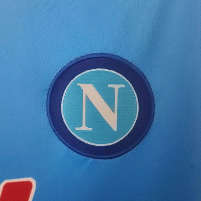 2022 Napoli Christmas Special Edition Blue Soccer Jersey