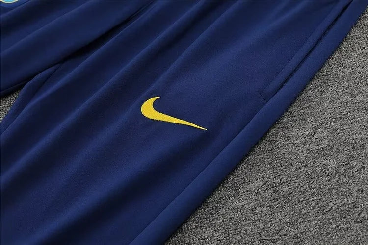2024/25 Brazil yellow half zip training suit 1:1 Thailand quality