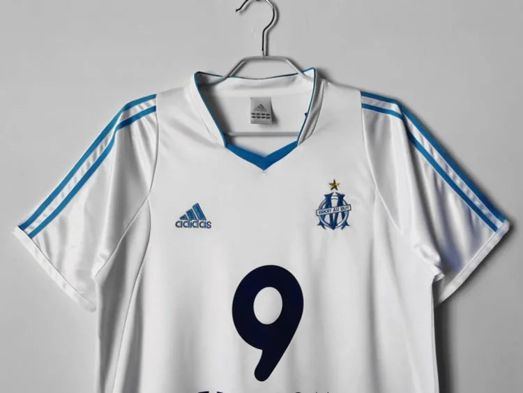 2002/03 Marseille home white retro jersey