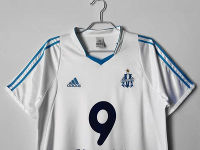 2002/03 Marseille home white retro jersey