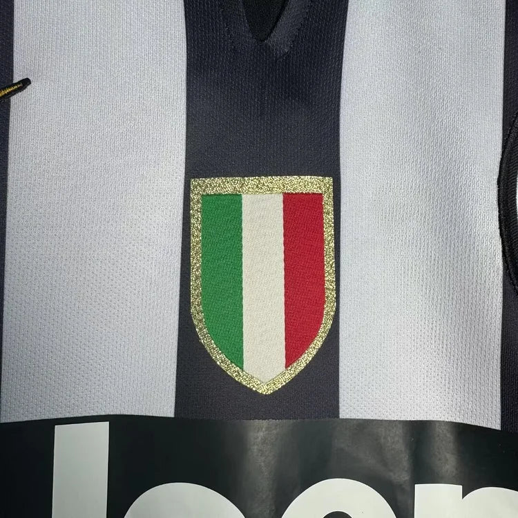 2014/15 Juventus Home Long Sleeve Retro Jersey