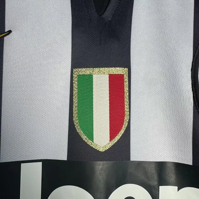 2014/15 Juventus Home Long Sleeve Retro Jersey