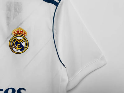 2017/18 Real Madrid retro home jersey.