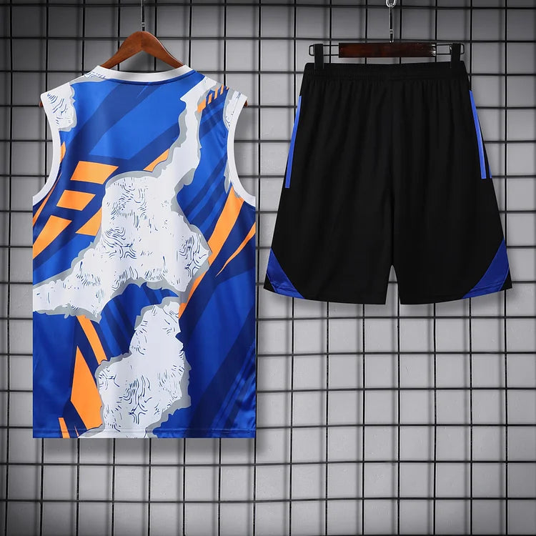 2025/2026 Real Madrid Short-Sleeved Training Vest