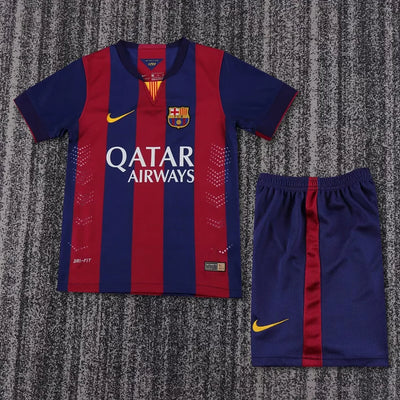 2014/15 Barcelona Home Retro - Kids Kit
