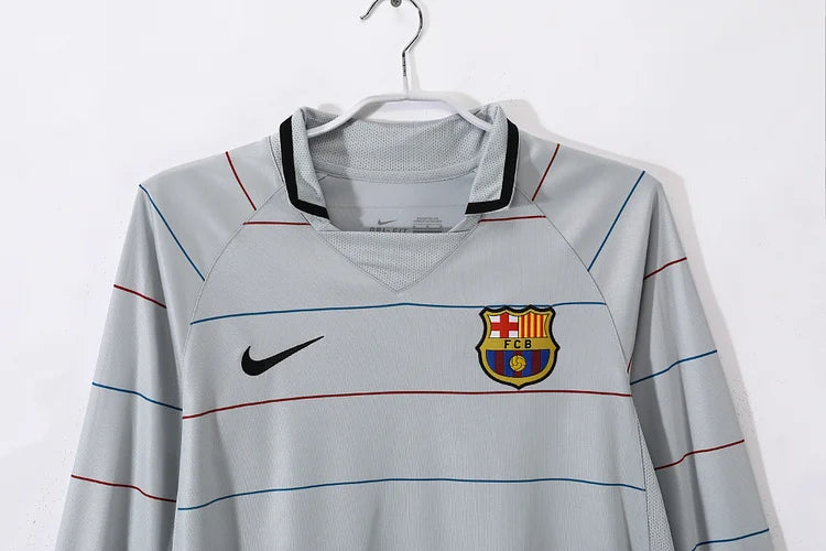 2003/04 Barcelona Away Long Sleeve Shirt