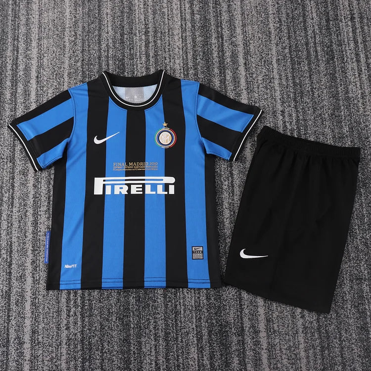 2009/10 Inter Milan Home Retro - Kids Kit