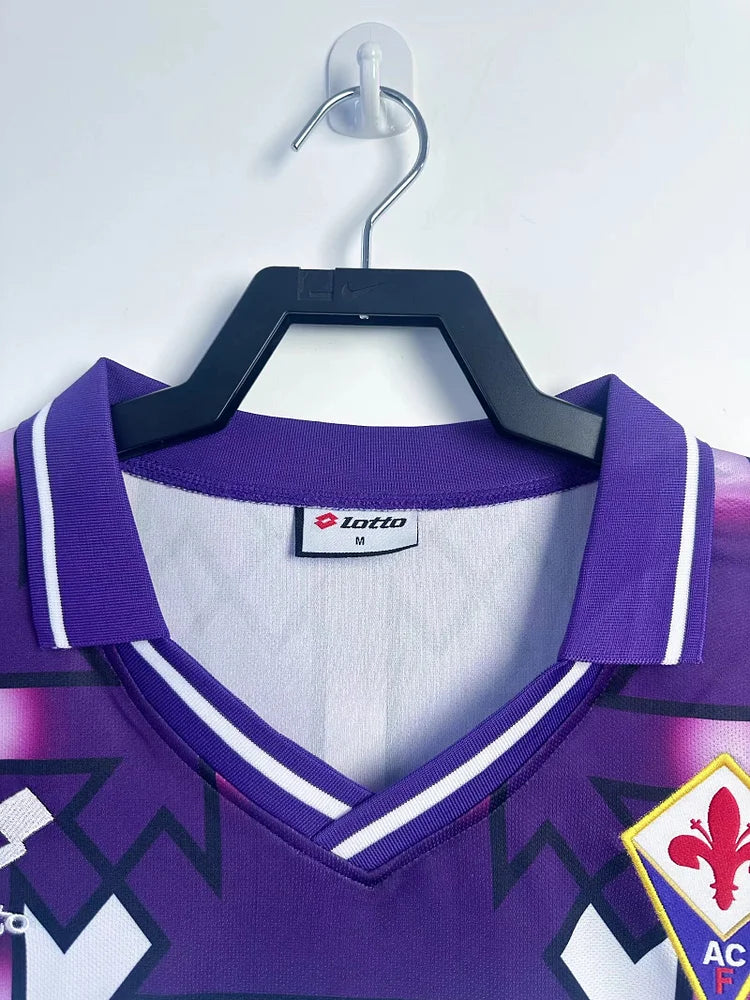 1992/93 Fiorentina Away Long Sleeve Shirt