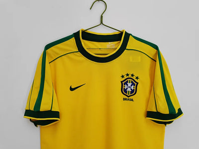 1998 Brazil home retro jersey