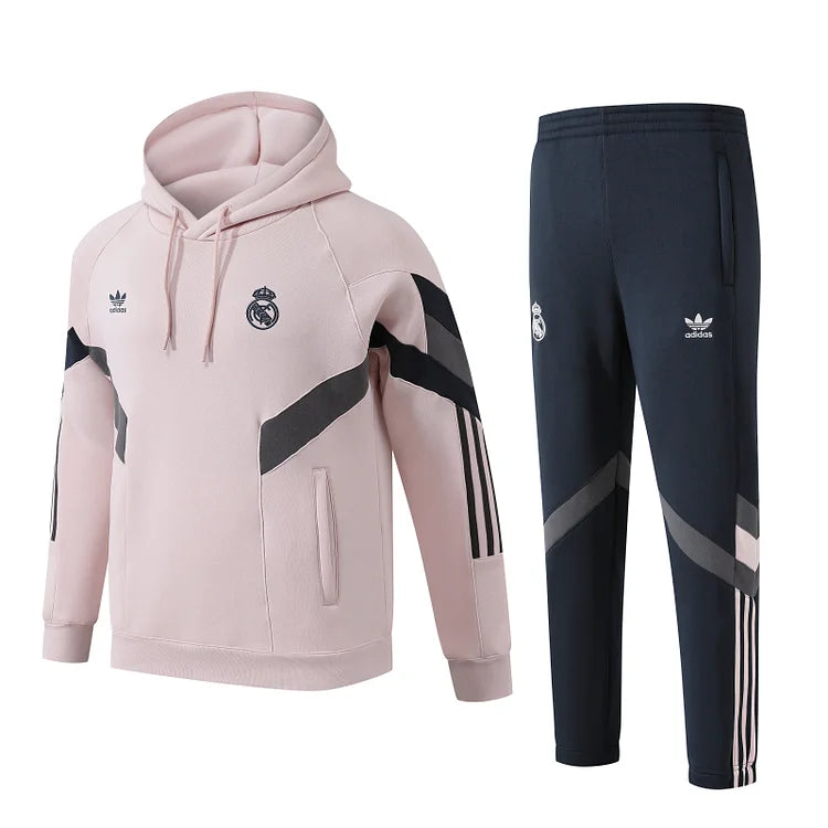 2024/25 Real Madrid Hooded Sweatshirt Set