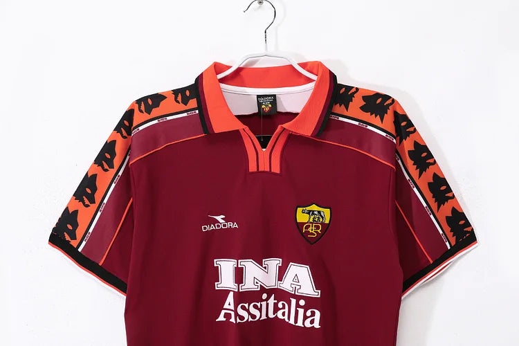 1998/99 Roma Home Retro Jersey