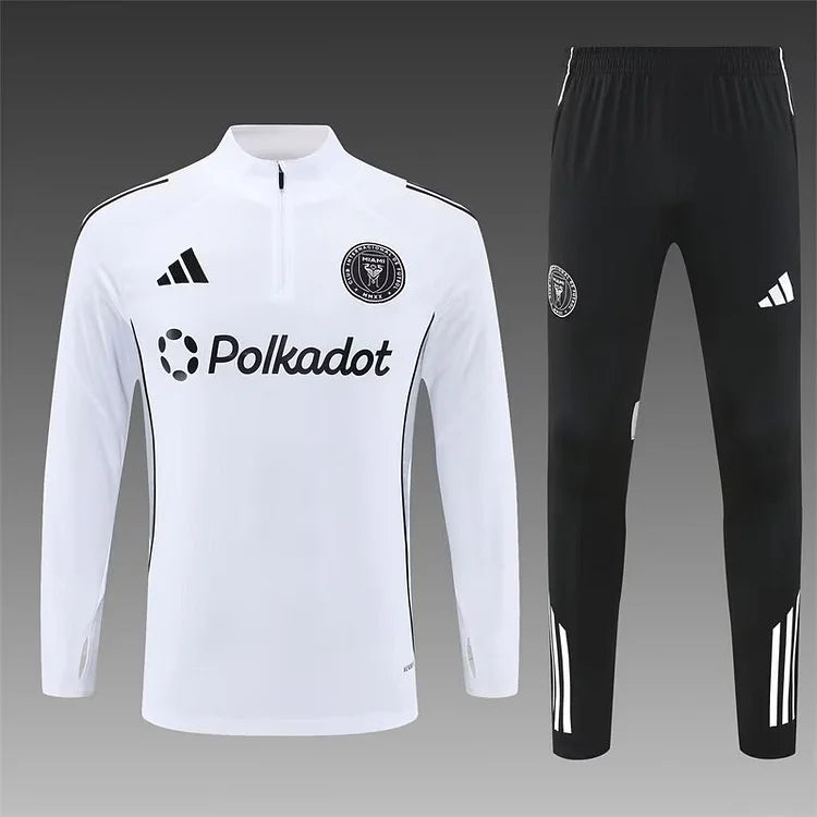 2025/2026 Miami White Long-Sleeved Training Suit