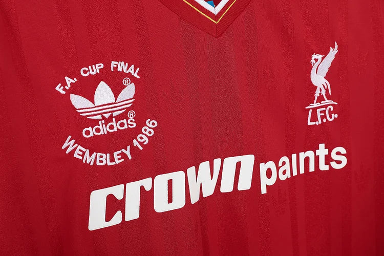 1986/87 Liverpool Home Retro Jersey