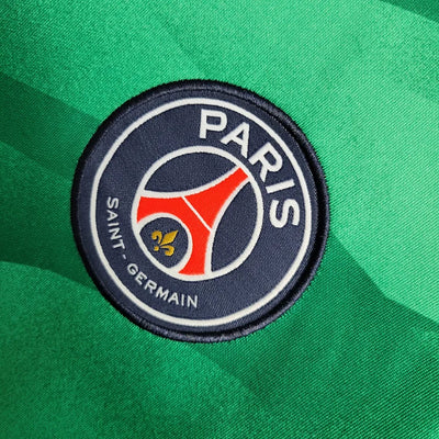 2023/24 Long Sleeve Psg Paris Saint-Germain Goalkeeper Green Football Shirt