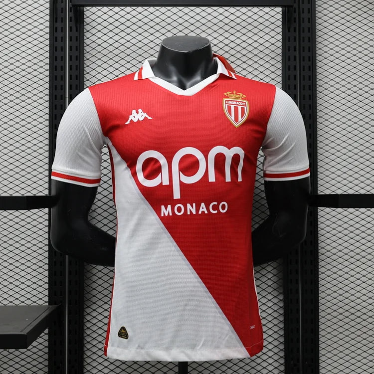 2024/25 AS Monaco Home Jersey - Player Edition