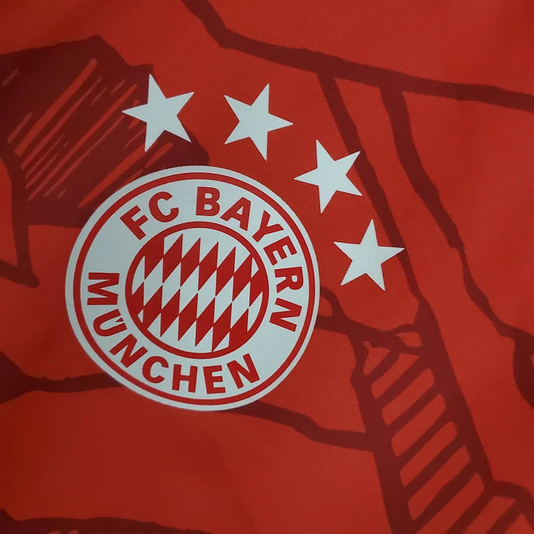 2021/22 Bayern Red Windbreaker