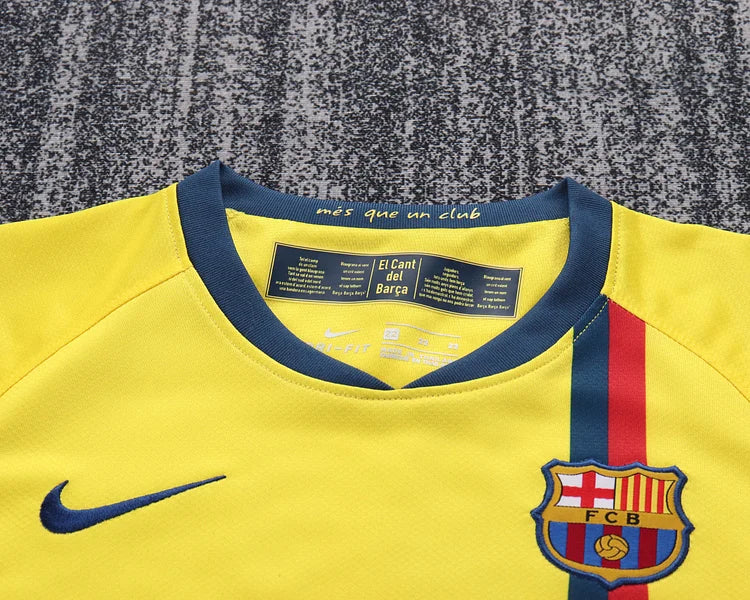 2008/09 Barcelona Away Retro Kit - Kids.