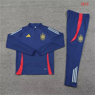 2024/25 Spain Long Sleeve Half Zip Training Kit