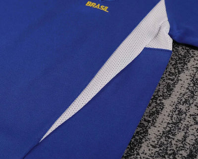 2002 Brazil Away Retro - Kids Jersey
